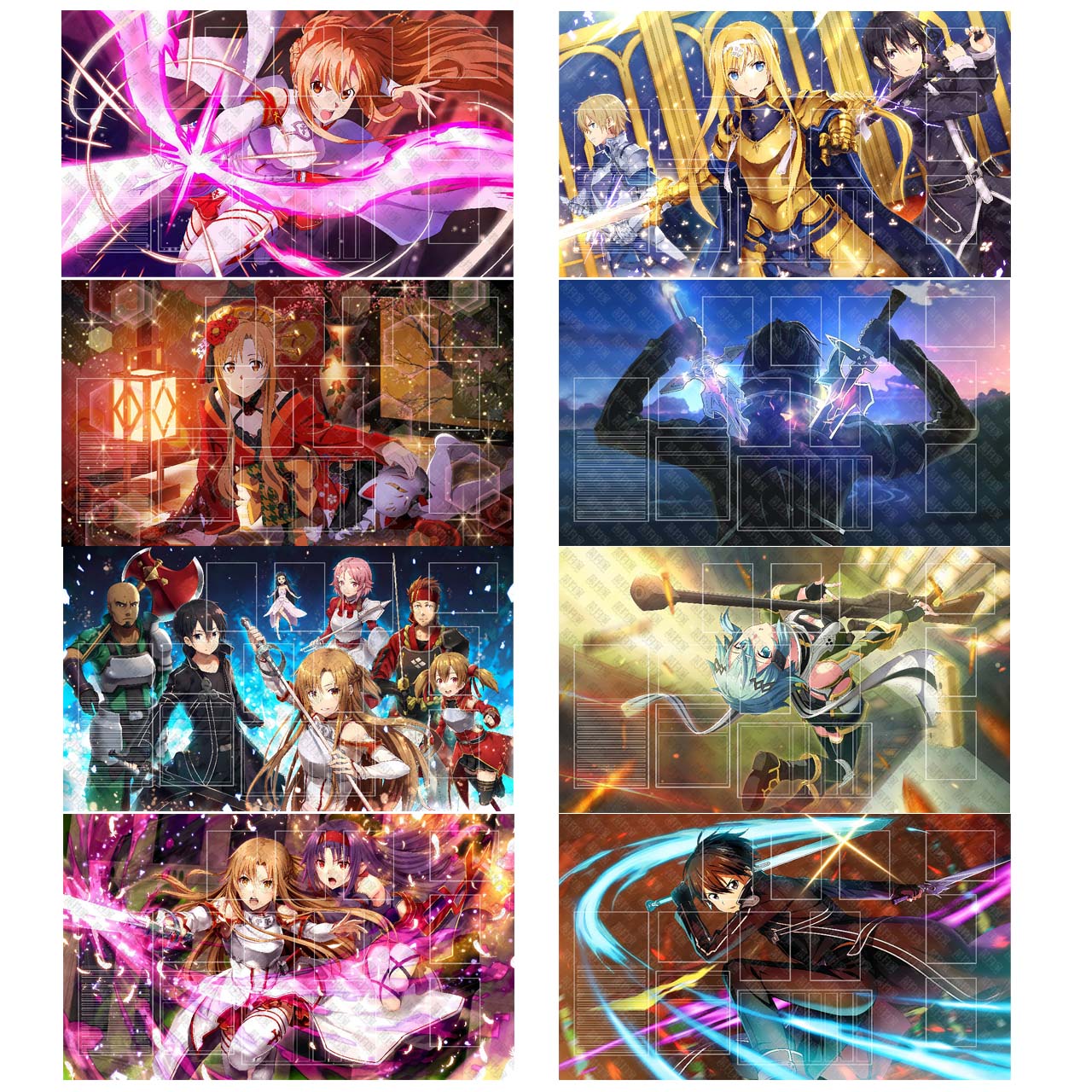 Board Game Movie - WS Sword Art Online Series 600x350mm