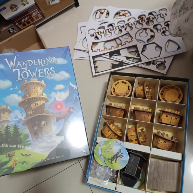 Board Game Arena - Wandering Towers Strategy Board Game 1-6