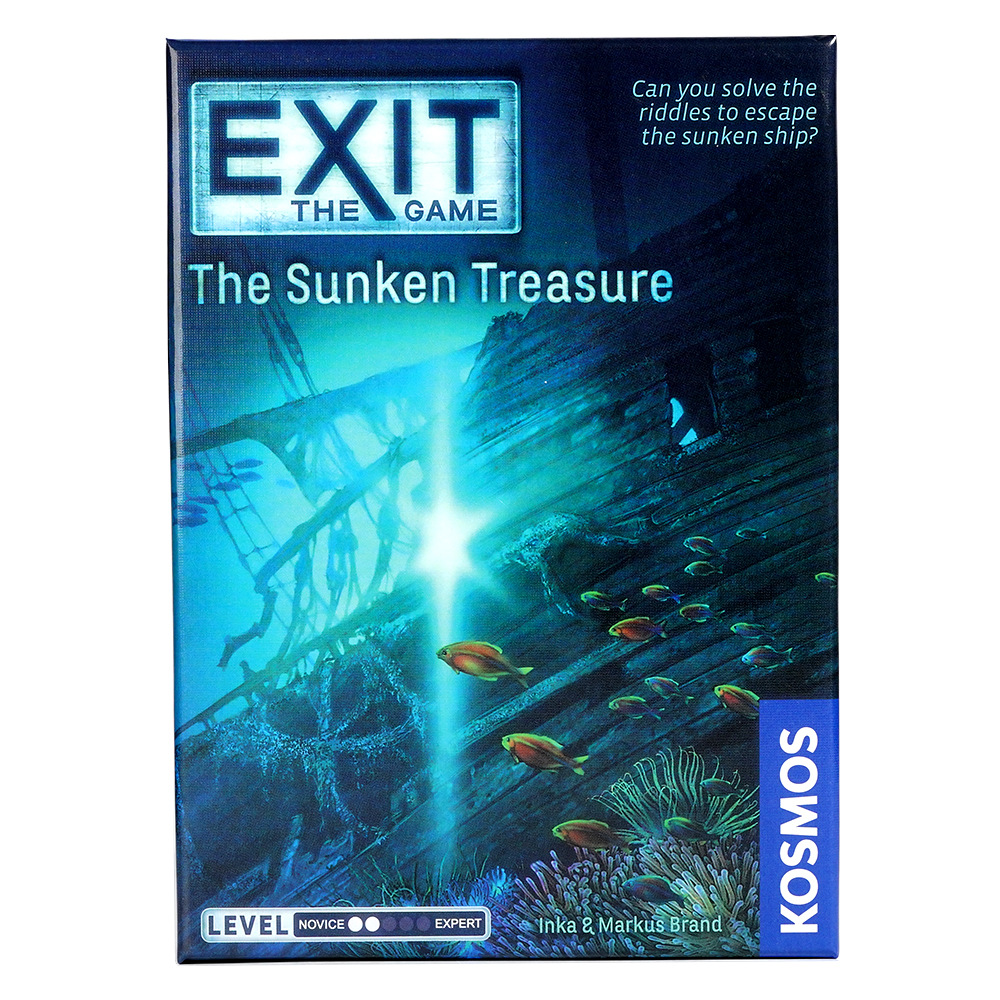 Board Game Risk - EXIT: The Sunken Treasure - Unique