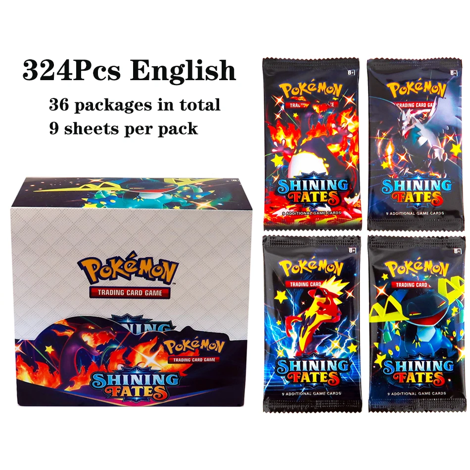 324Pcs/box Pokemon TCG: Shinin - Board Game Movie のレビューと価格