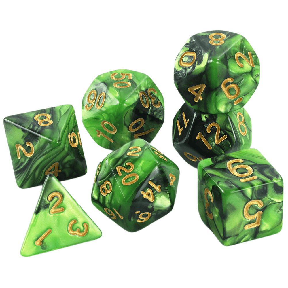 DND Dice Set 7pcs Mixing Color - Board Game Arena のレビューと価格