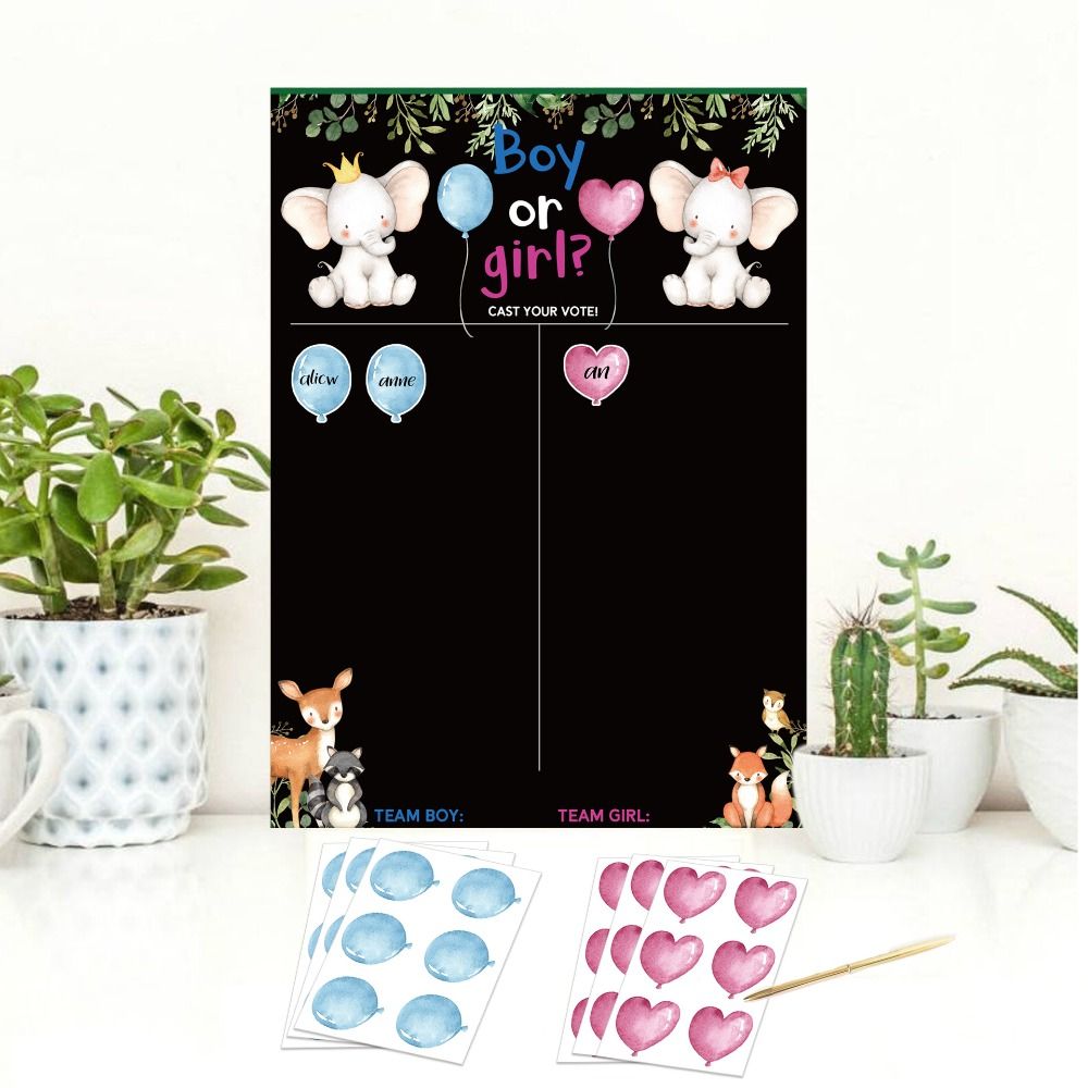With Stickers Gender Revealed  - Board Game Quote のレビューと価格
