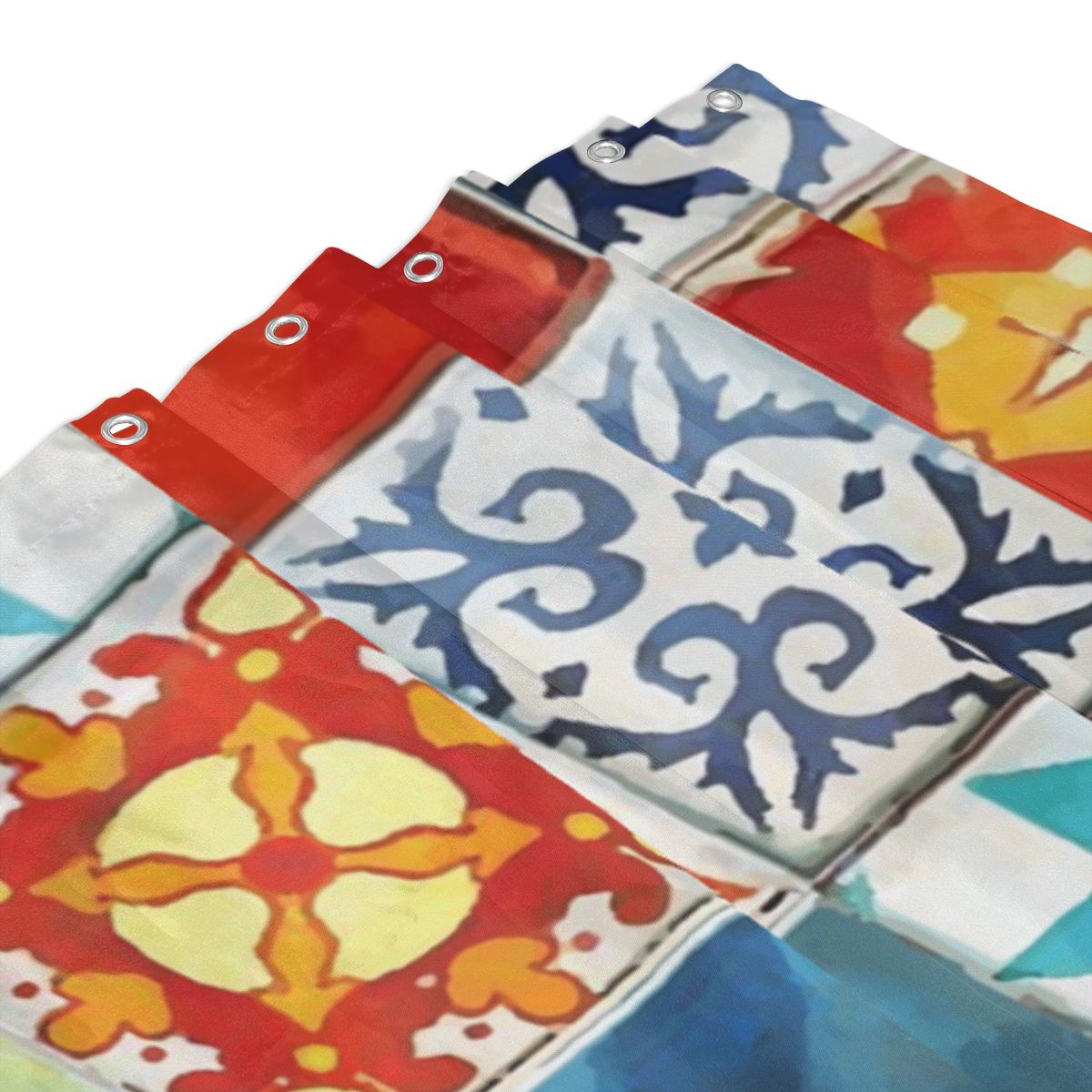 Colorful Azulejos Tiles From A - Board Game Azul のレビューと価格