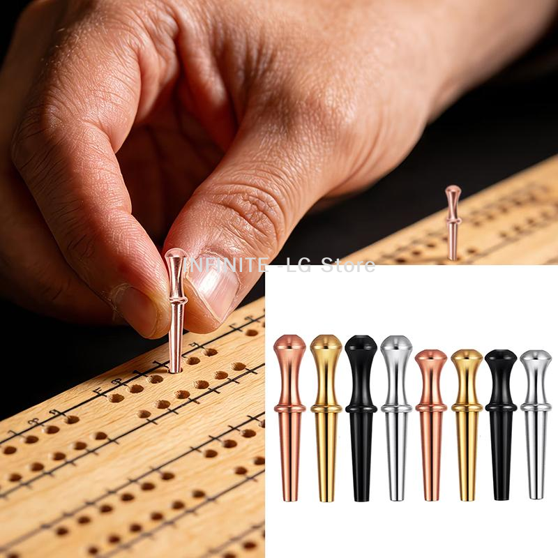 6pcs Metal Cribbage Pegs Muti- - Board Game Store のレビューと価格