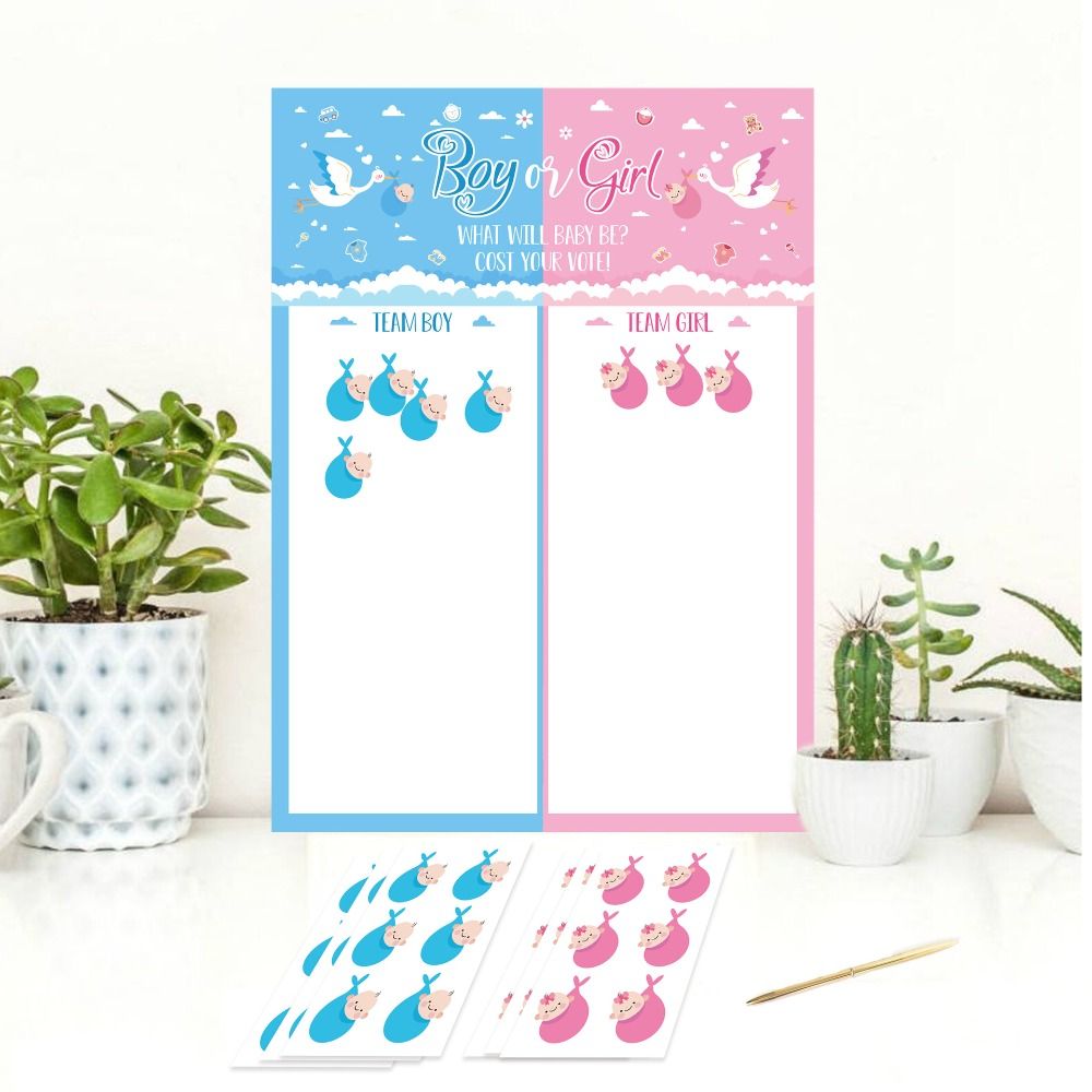 With Stickers Gender Revealed  - Board Game Quote のレビューと価格