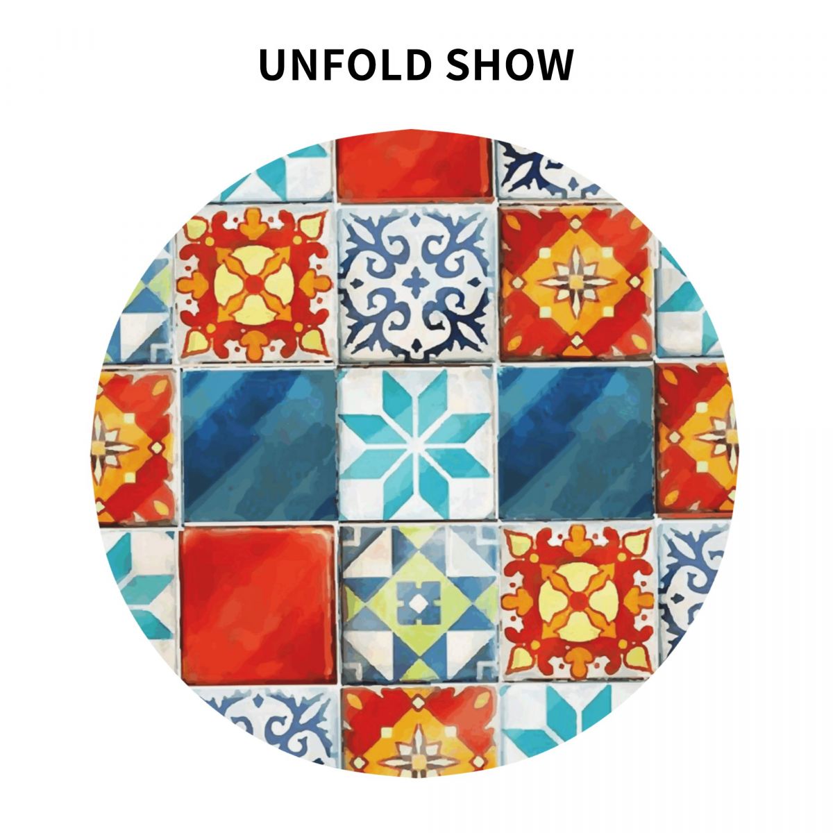 Colorful Azulejos Tiles From A - Board Game Azul のレビューと価格