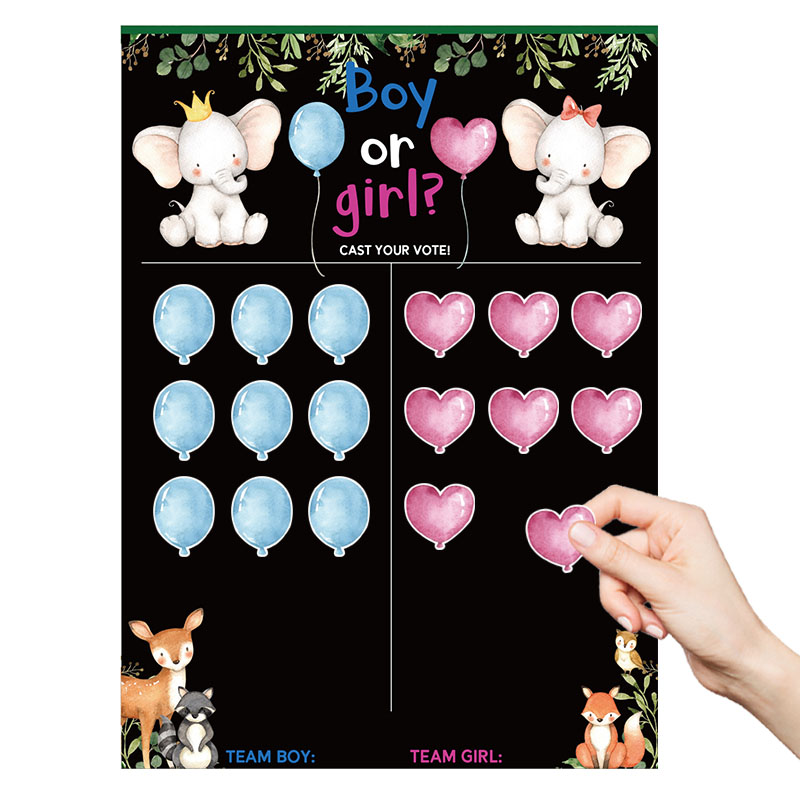Boy or Girl Gender Reveal Voti - Board Game Quote のレビューと価格