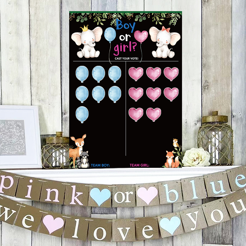 Boy or Girl Gender Reveal Voti - Board Game Quote のレビューと価格