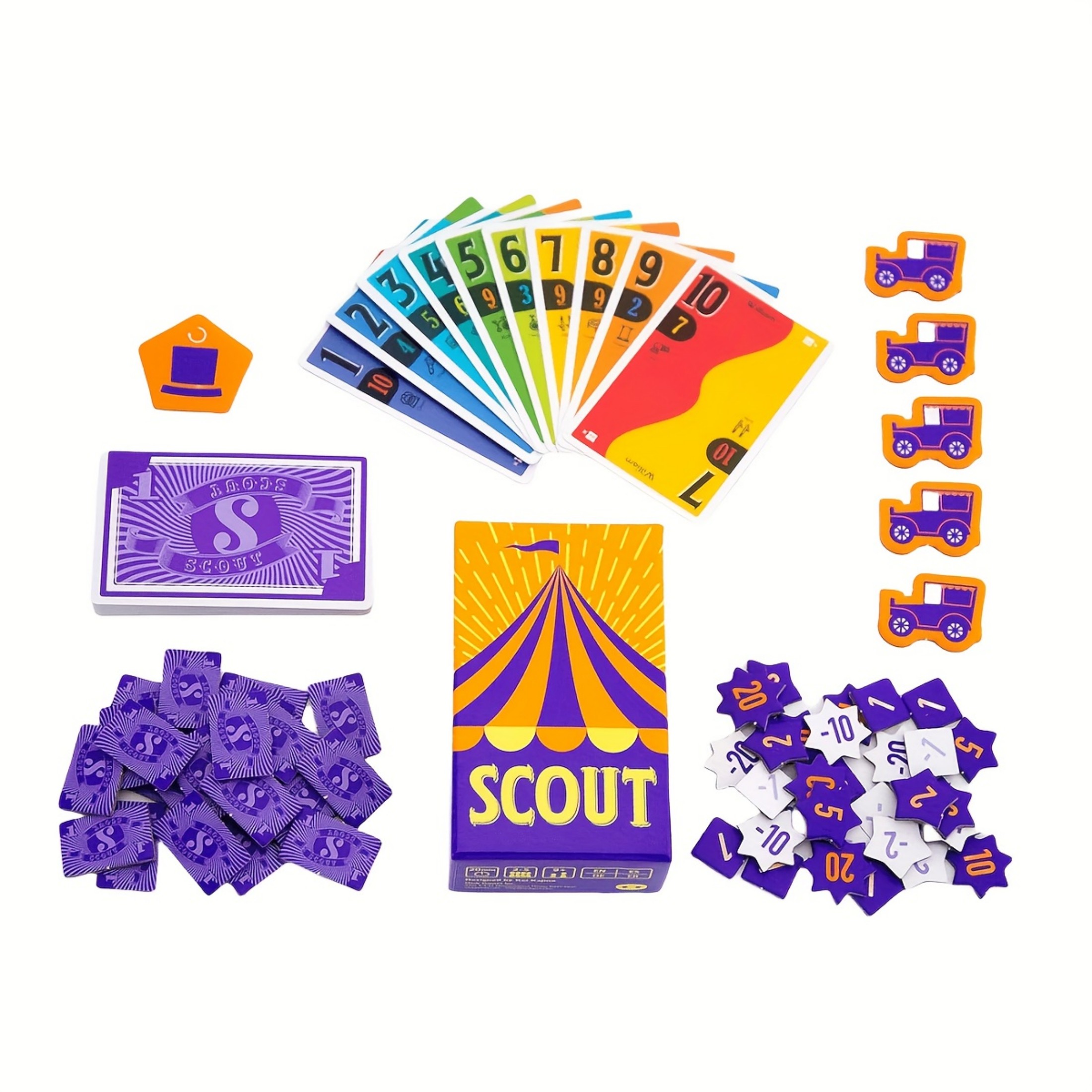 Board Game：SCOUT\dokojong\Town - Board Game Wild Wild のレビューと価格