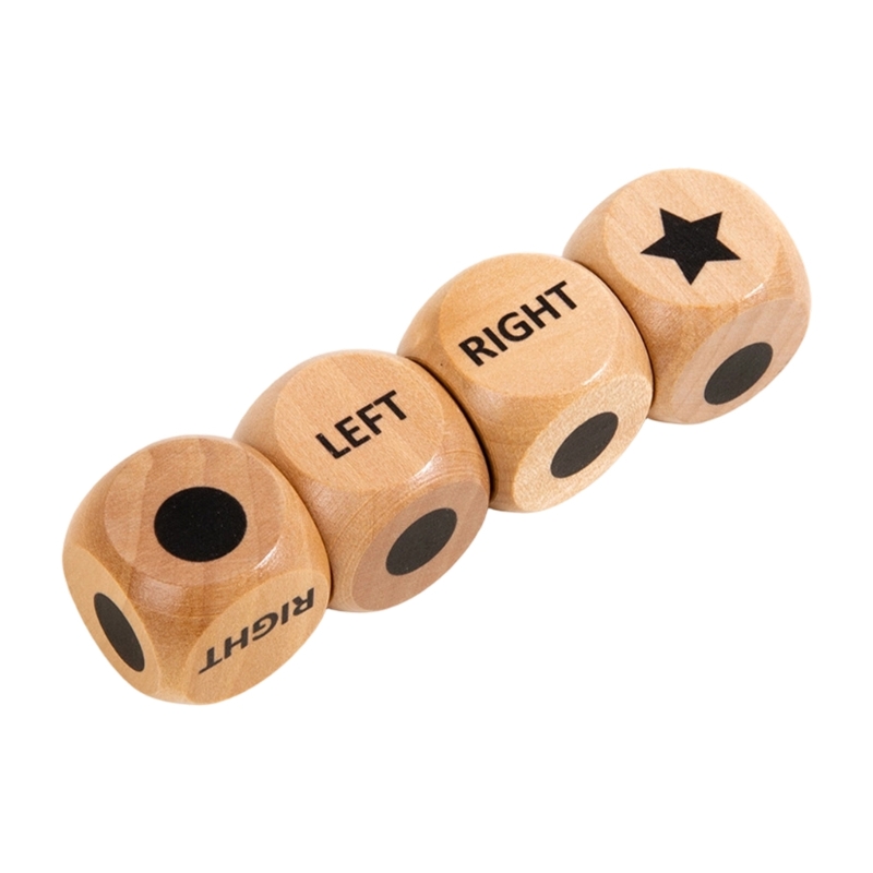 4Pcs Left Right Center Game Di - Board Game Store のレビューと価格