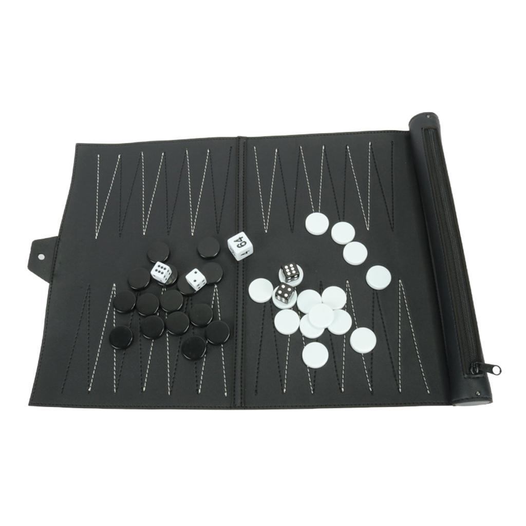 Vintage Backgammon Roll-up Lea - Board Game For 5 Players のレビューと価格
