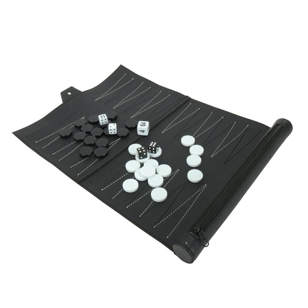 Vintage Backgammon Roll-up Lea - Board Game For 5 Players のレビューと価格