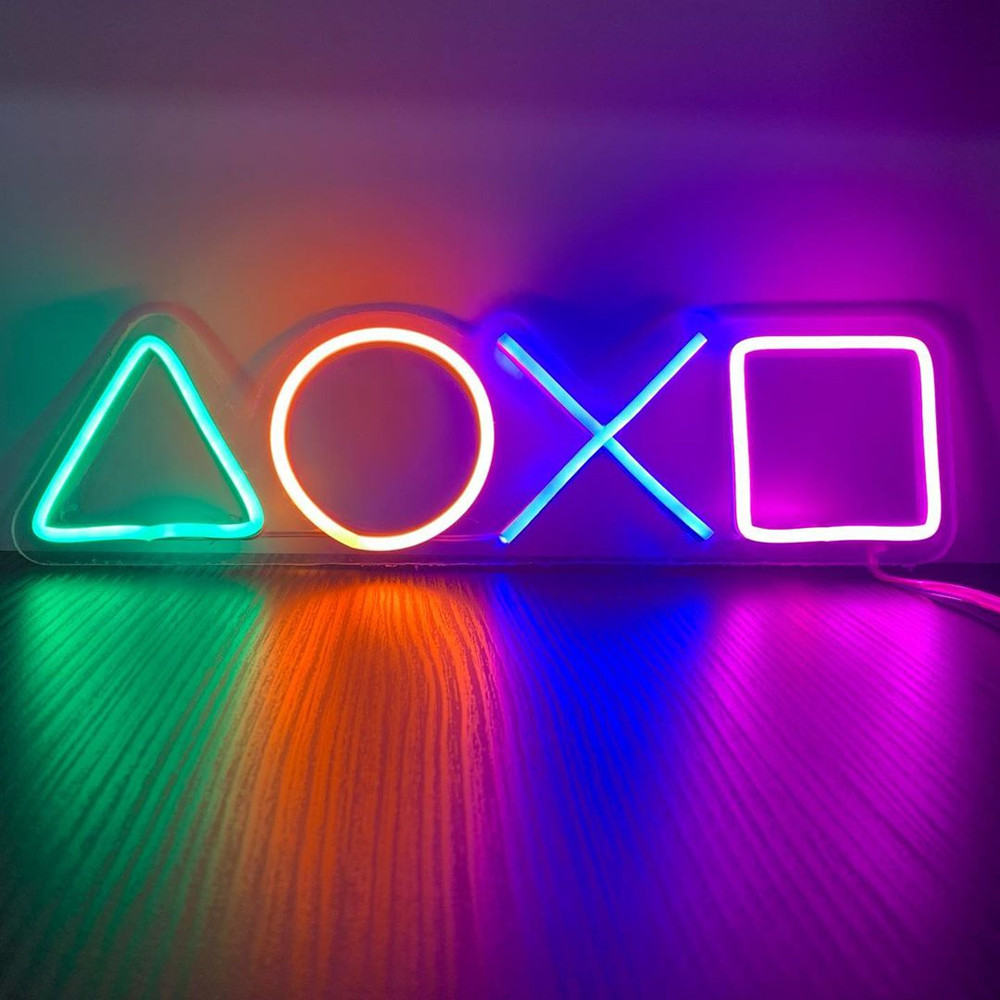LED Neon Sign Lights Creative  - Board Game Store のレビューと価格