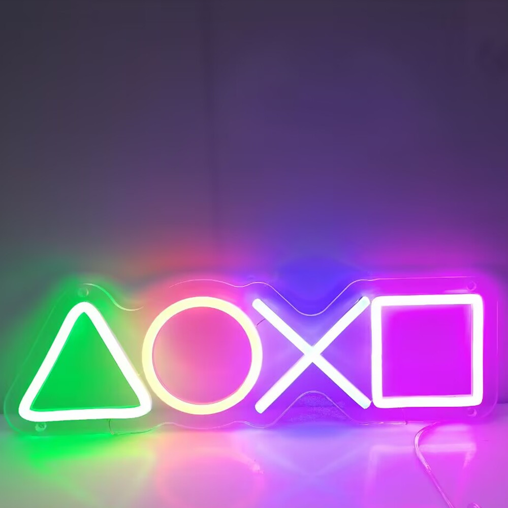 LED Neon Sign Lights Creative  - Board Game Store のレビューと価格