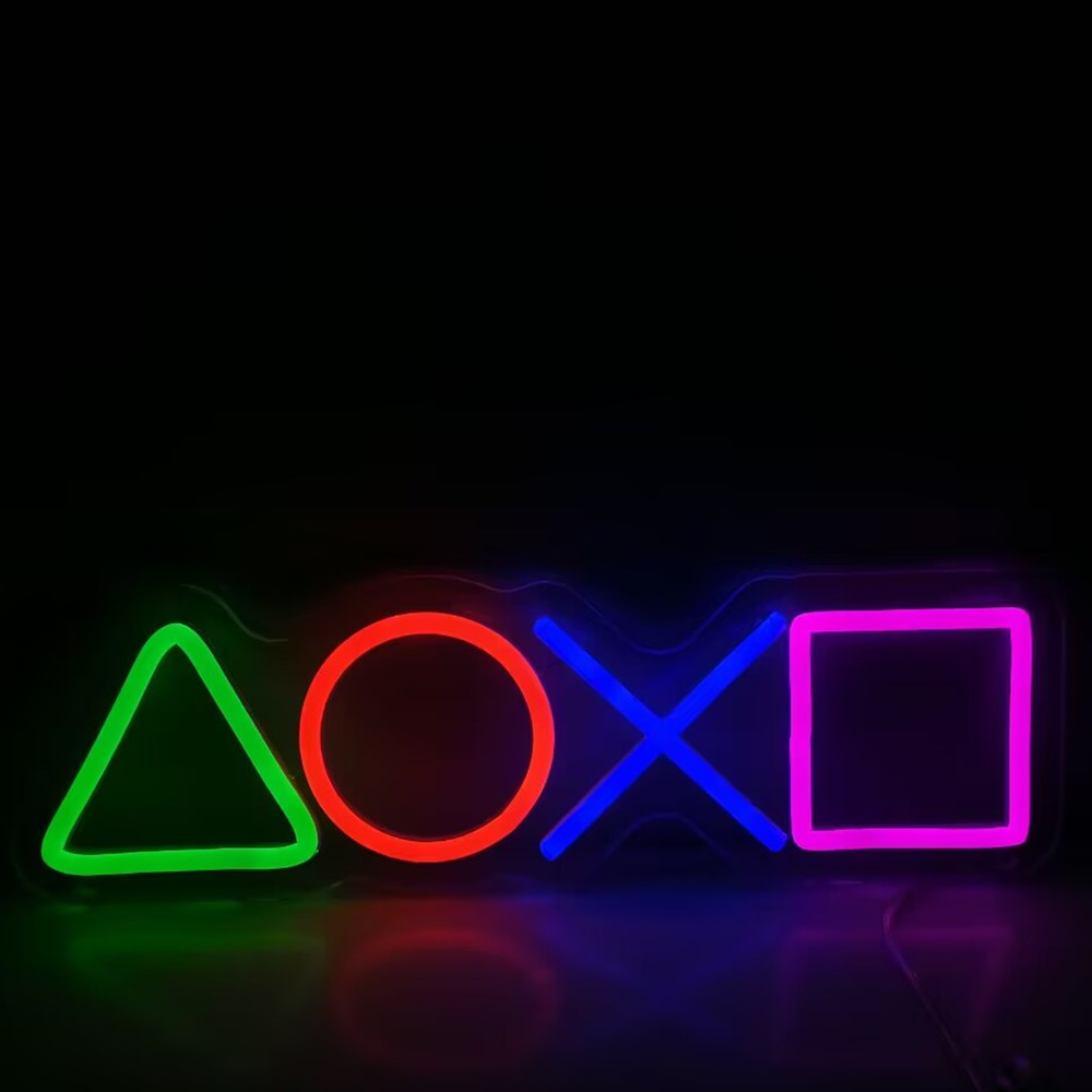 LED Neon Sign Lights Creative  - Board Game Store のレビューと価格