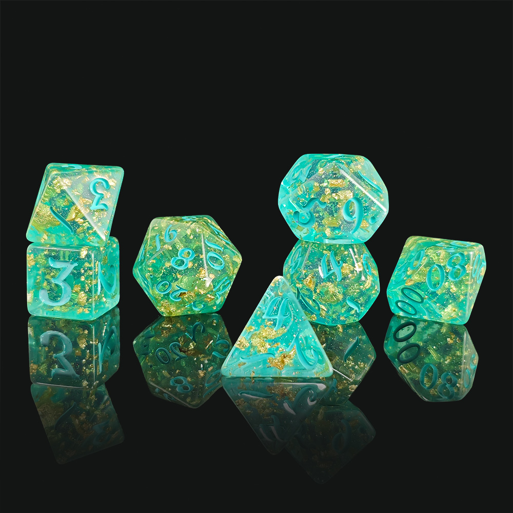 7Pcs/set Glitter Dice Set DnD  - Board Game Arena のレビューと価格