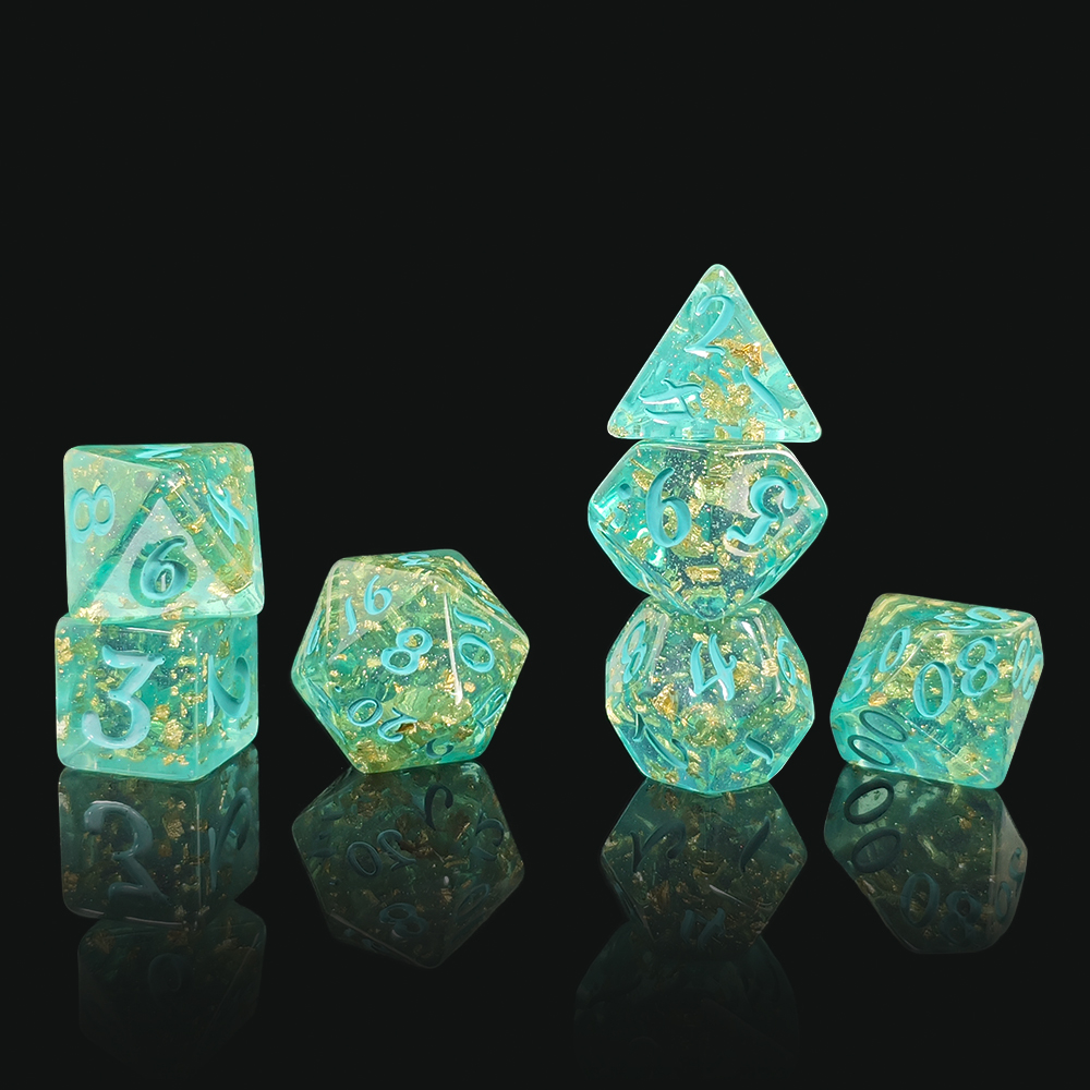 7Pcs/set Glitter Dice Set DnD  - Board Game Arena のレビューと価格