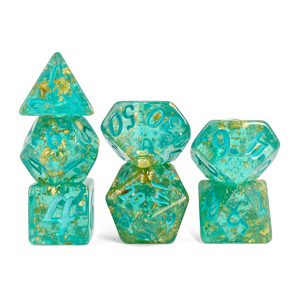 7Pcs/set Glitter Dice Set DnD  - Board Game Arena のレビューと価格