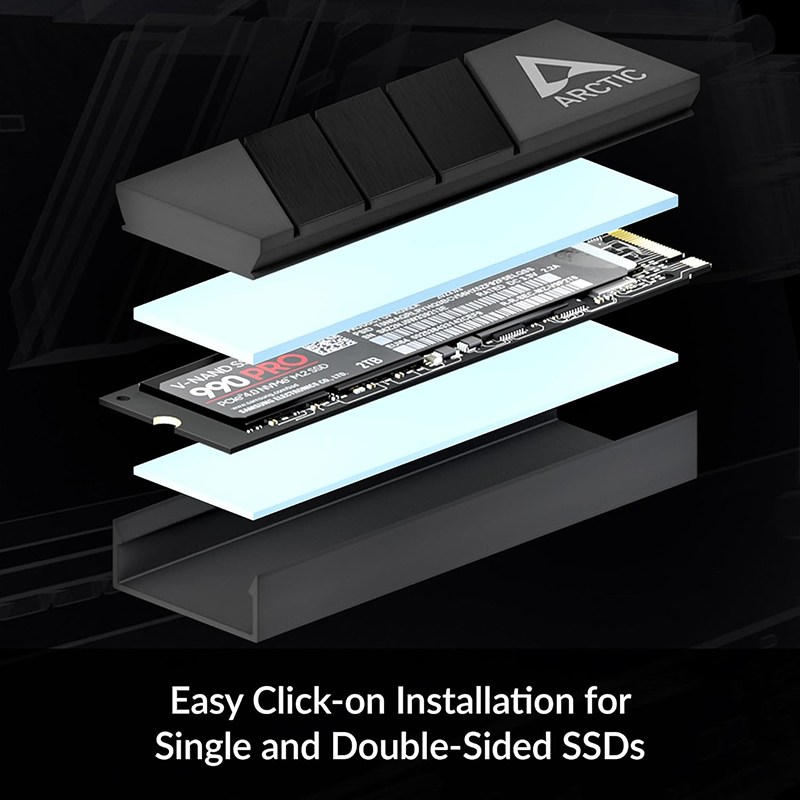 ARCTIC M2 Pro Black heatsink C - Board Game Heat のレビューと価格