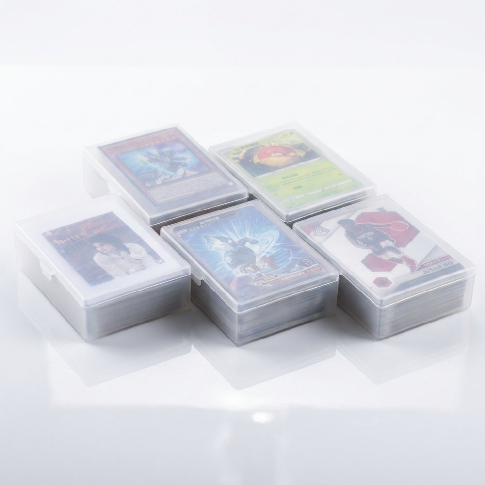 Trading deck box,transparent p - Board Game Store のレビューと価格
