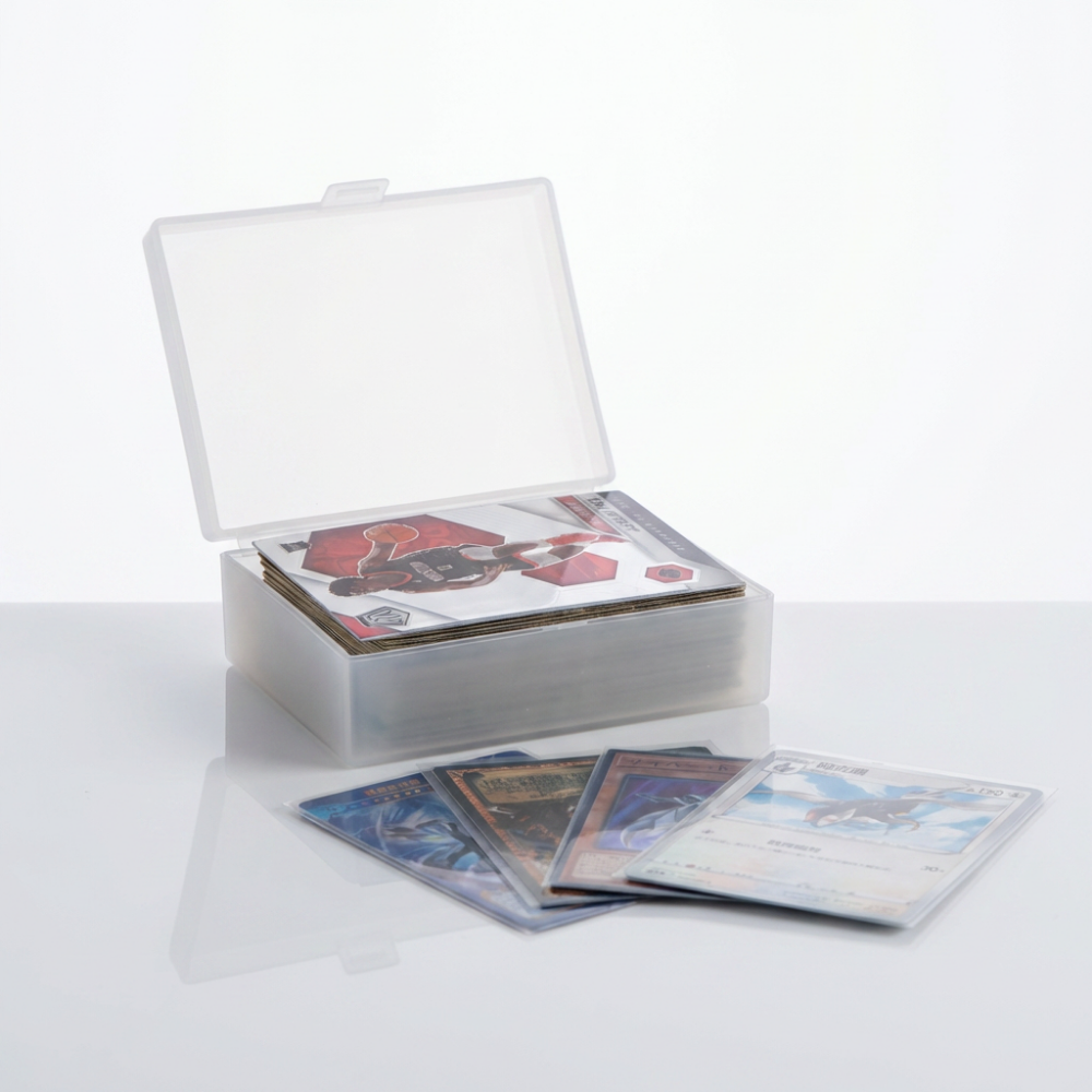 Trading deck box,transparent p - Board Game Store のレビューと価格