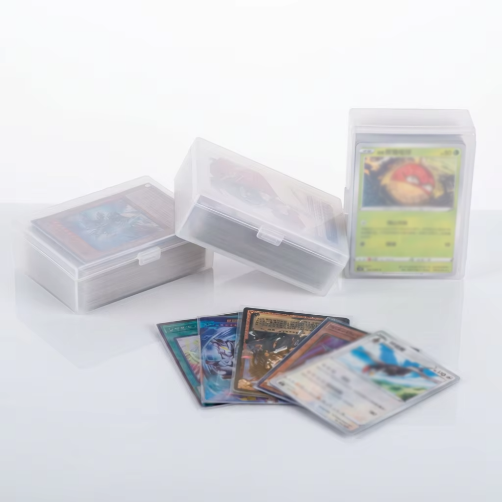 Trading deck box,transparent p - Board Game Store のレビューと価格