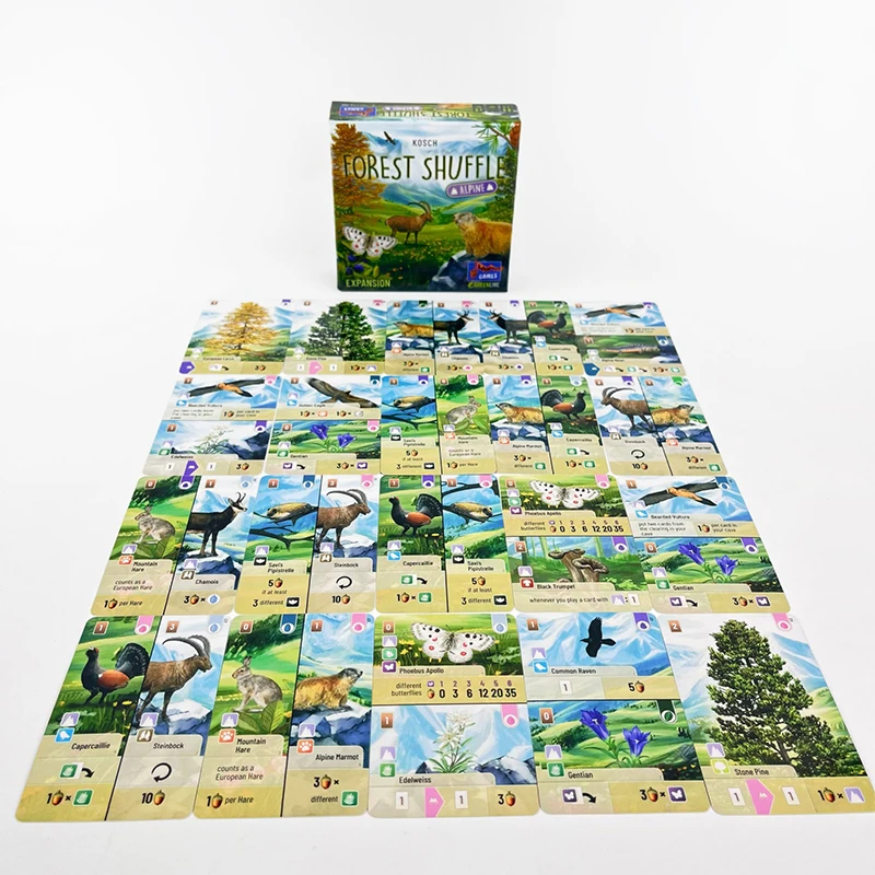 Forest Shuffle Board Game - Cl - Board Game Azul のレビューと価格