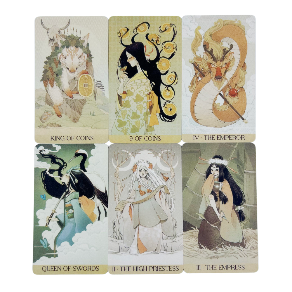 Yokai Tarot Deck 78 Pcs Cards  - Board Game Azul のレビューと価格