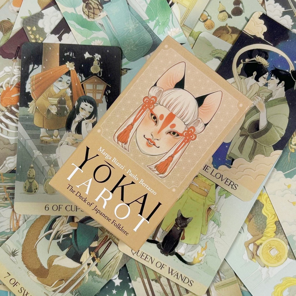 Yokai Tarot Deck 78 Pcs Cards  - Board Game Azul のレビューと価格