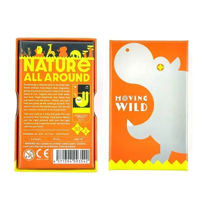 Moving Wild And Scout Card Gam - Board Game Wild Wild のレビューと価格