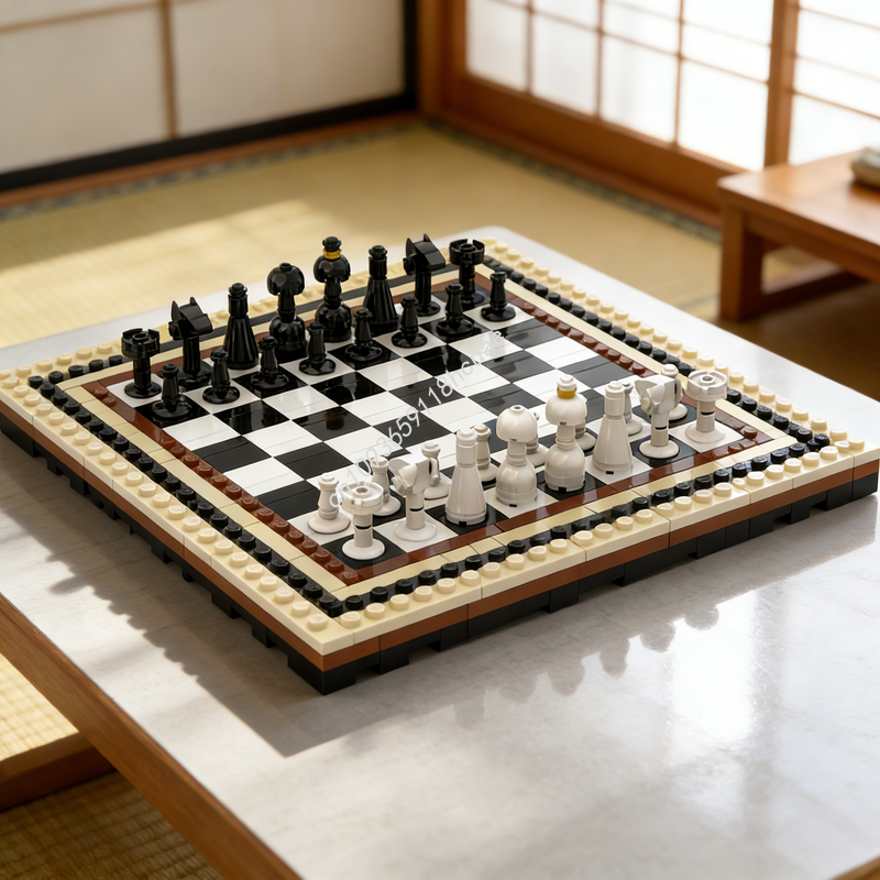 417pcs MOC Chess Board Game Ga - Board Game Quote のレビューと価格