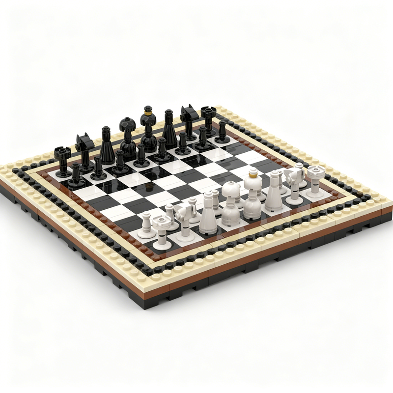 417pcs MOC Chess Board Game Ga - Board Game Quote のレビューと価格