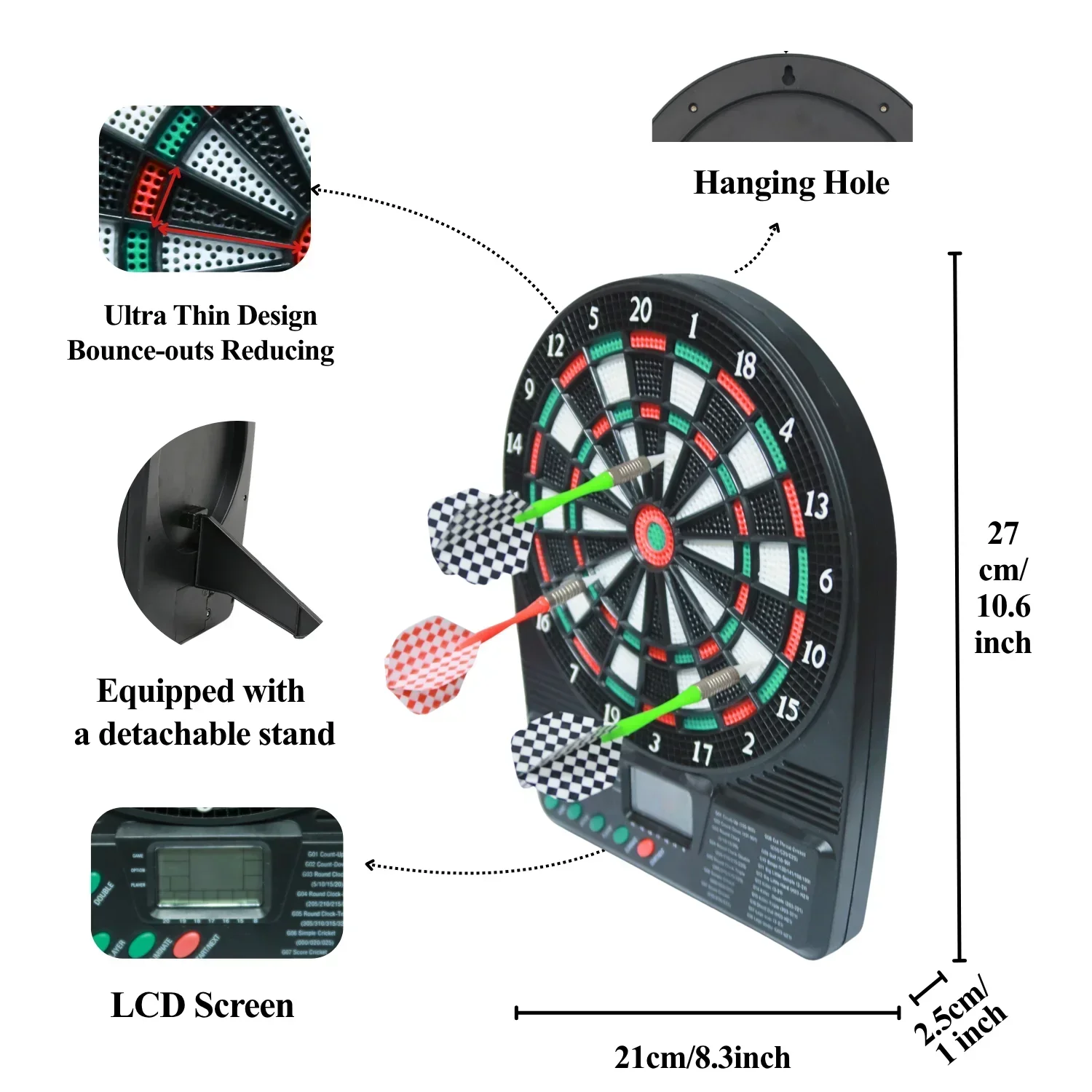 Portable Electronic Dartboard  - Board Game Arena のレビューと価格