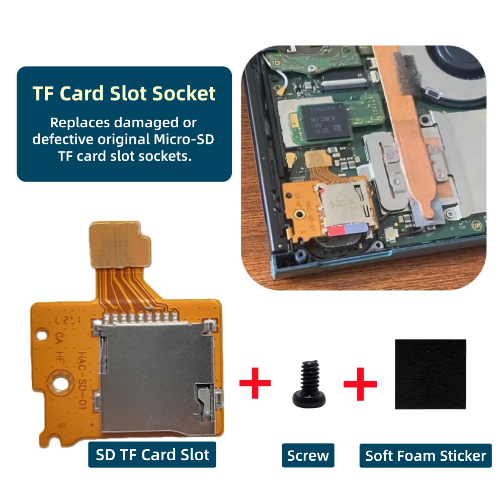 Replacement SD TF Card Slot So - Board Game Nintendo Switch のレビューと価格